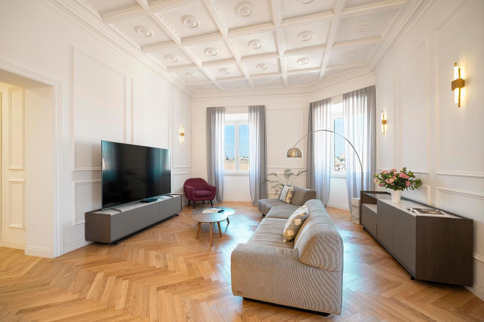 Sjr Luxury Apartment Trevi Fountain ローマ エクステリア 写真