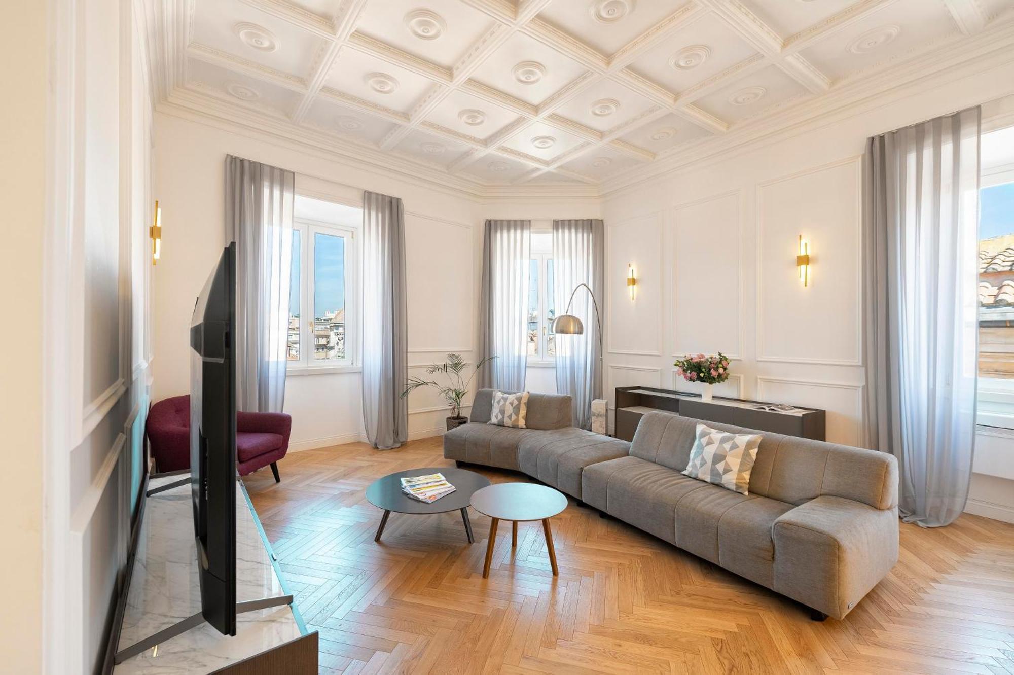 Sjr Luxury Apartment Trevi Fountain ローマ エクステリア 写真